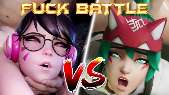KIRIKO VS D.VA - FUCK BATTLE - Rondoudou Media