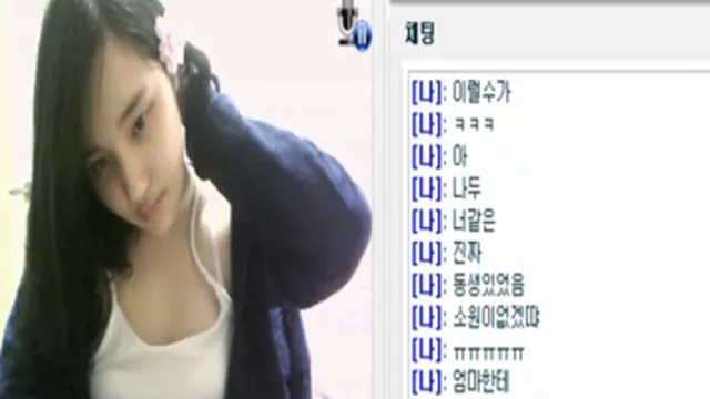 말빨로 조져서 귀요미 젖가슴 구경하기