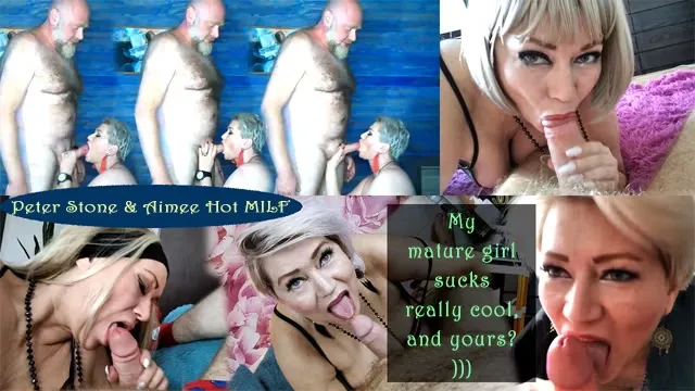 My mature girl sucks really cool, and yours?