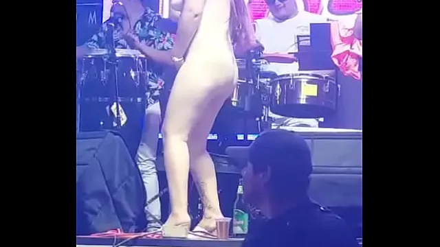 Naked woman at TONNY ROSADO concert