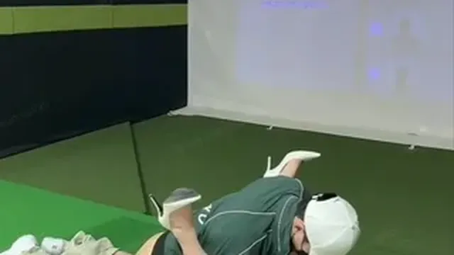 남편과 스크린 골프장 데이트