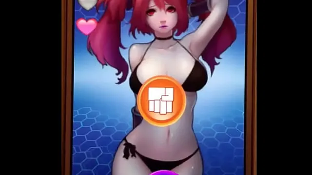 Japanese School Girl play game with android