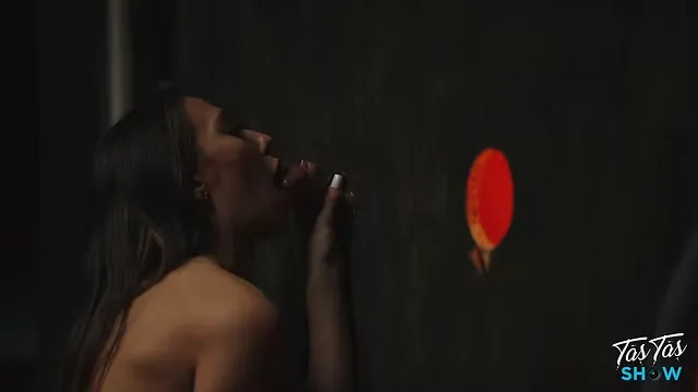 Gorgeous Stepsister got Fucked by a Stranger in Las Vegas Club | Laura Quest Glory Hole