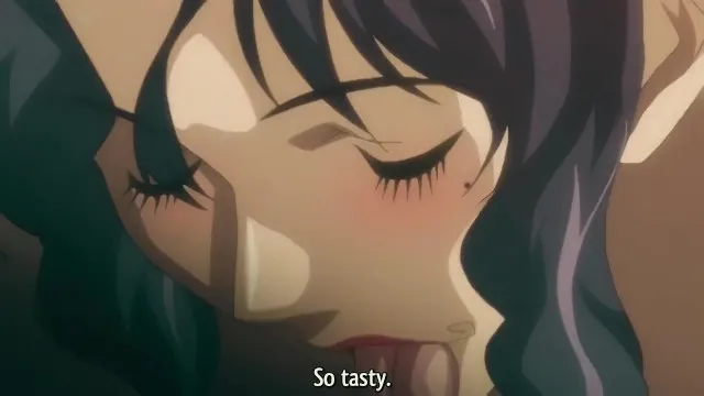 Experienced Busty Woman Gives Blowjob to her Lover | Hentai