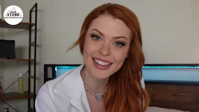 Sexy Redhead College Co-ed Elly Clutch Seduces Her Tutor