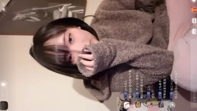 직접 녹화한 졸예 스시녀 자위 라이브 1