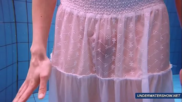 Amazing hairy underwatershow by Marketa