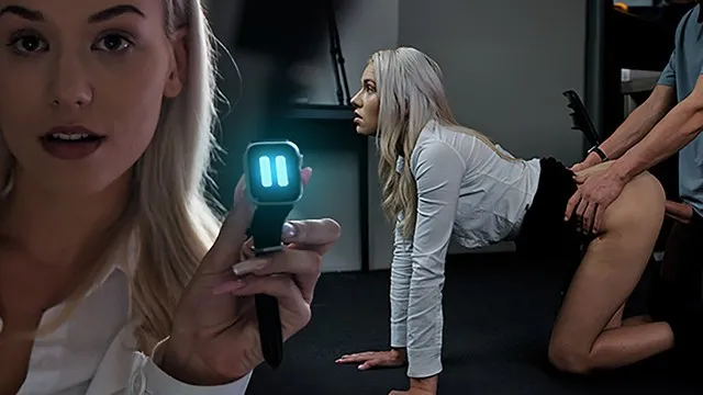 Beautiful Blonde Doctor Gets Used and Begs For Cock - Freeze Time Stop Sex Creampie