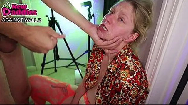 FACE FUCKED AGAINST A WALL... again =O
