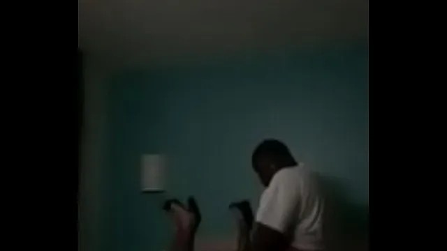 Ebony getting fucked in hotel