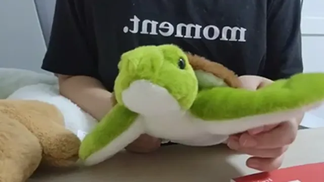 보짓물 엑기스 질질 흘리는 거북이 인형녀