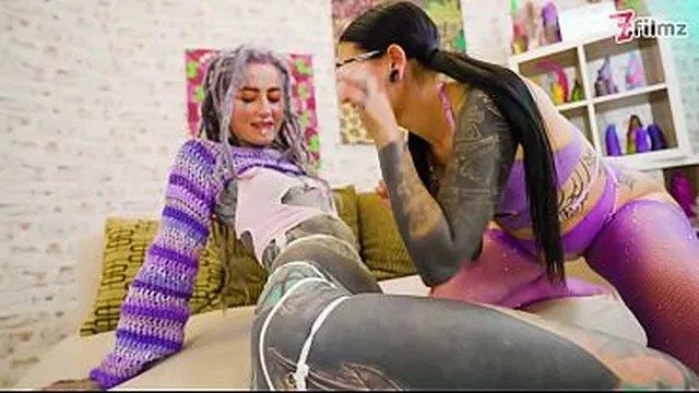Hot ATM & ATA Action with Tattooed Girl