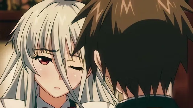 A Beautiful Woman with White Hair Loves to Have Sex and Get a Creampie Before a Battle
