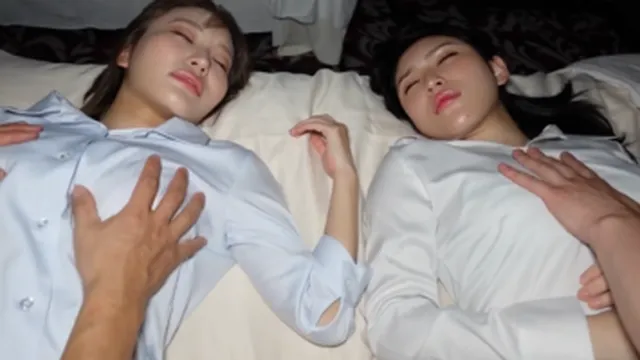 회식후 꽐라된 이쁜이들 갱뱅플 모파작