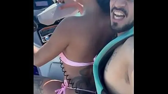 Cuckold POV: I Let a Real Man Take My Wife While I Record Everything - Brazilian married woman has real sex with her cuckolded husband's friend