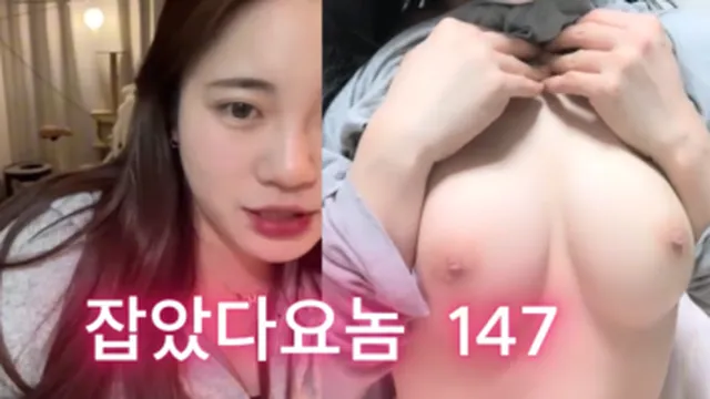 잡았다 요놈 왕찌찌 아프리카 여캠