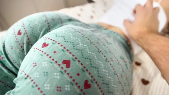 step brother plays with step sister and gives her a perfect massage!
