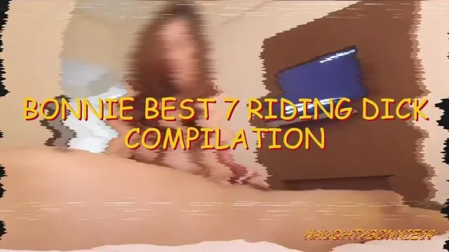 bonnie best 7 riding dick compilation - 7sins