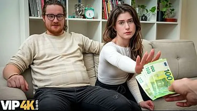 HUNT4K. I had no idea my Girlfriend was such a Slut and willing to fuck a Stranger for money