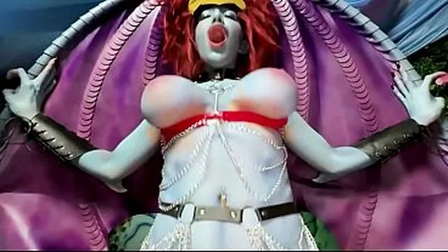 DEMONA FALLS PREY TO YOUR SEED | Gargoyles Cosplay POV