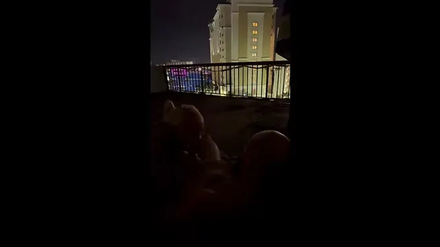 Balcony Fireworks